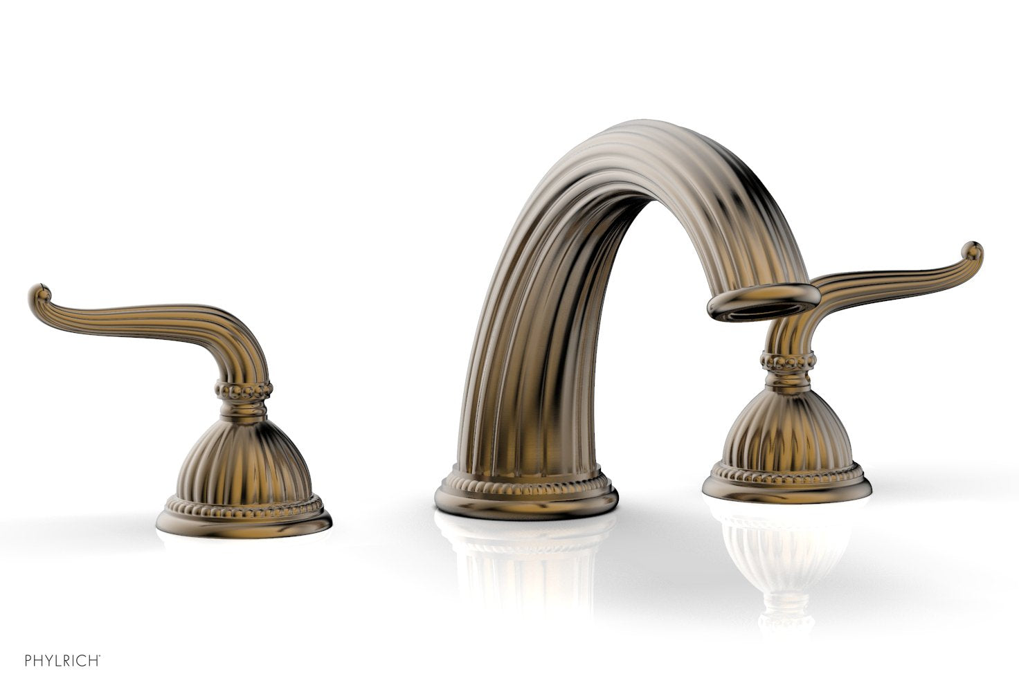 GEORGIAN & BARCELONA Deck Tub Set - Lever Handles K1141P