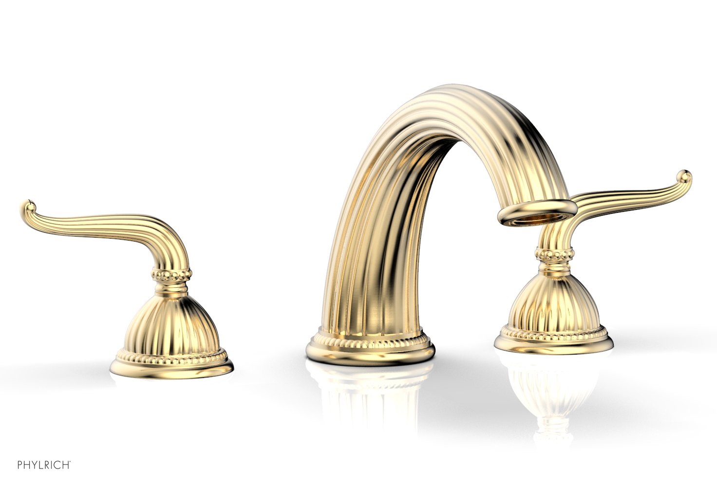 GEORGIAN & BARCELONA Deck Tub Set - Lever Handles K1141P