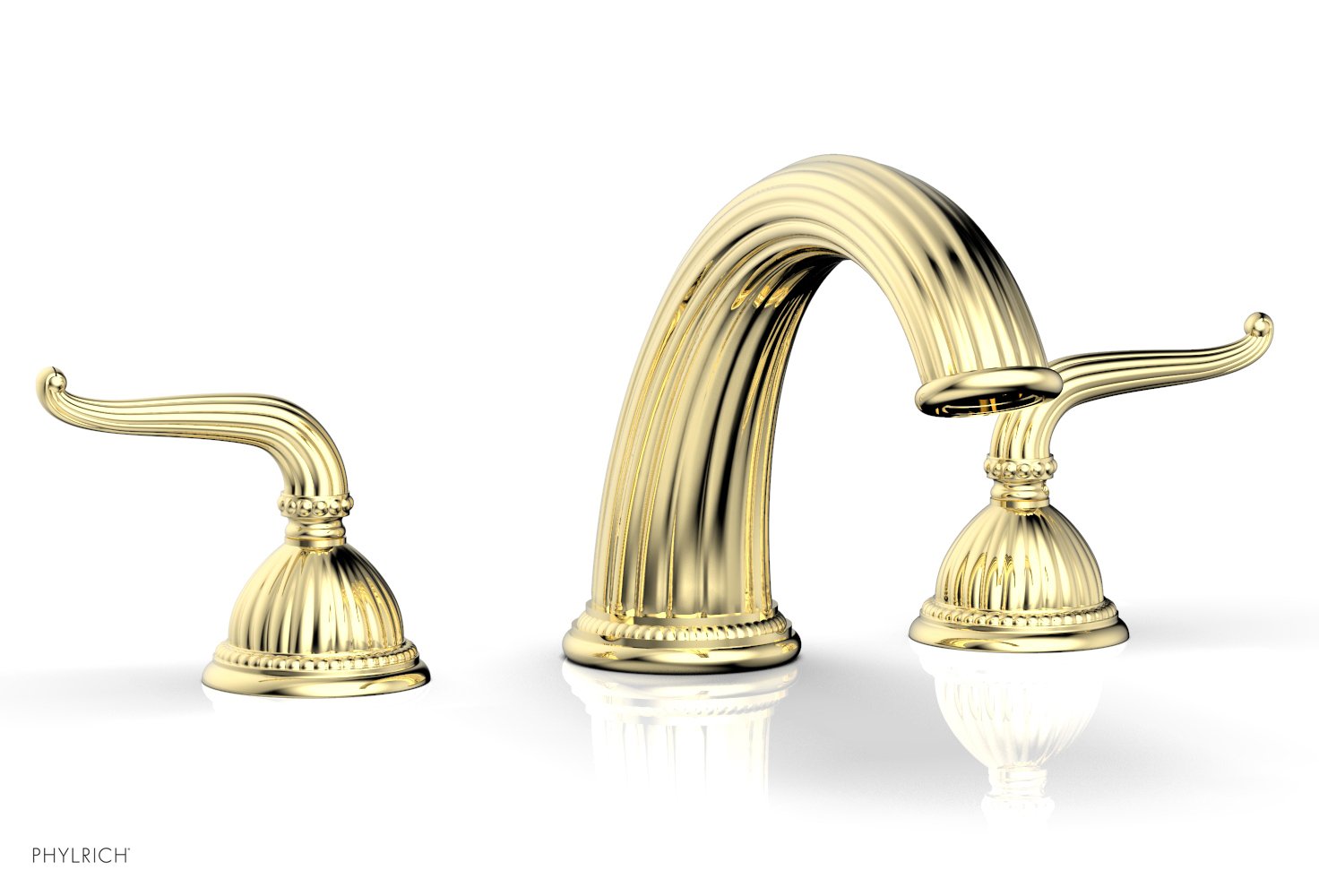 GEORGIAN & BARCELONA Deck Tub Set - Lever Handles K1141P