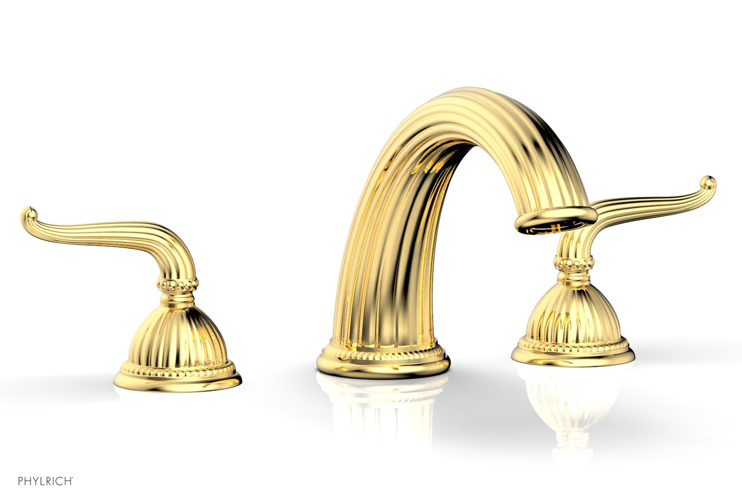 GEORGIAN & BARCELONA Deck Tub Set - Lever Handles K1141P