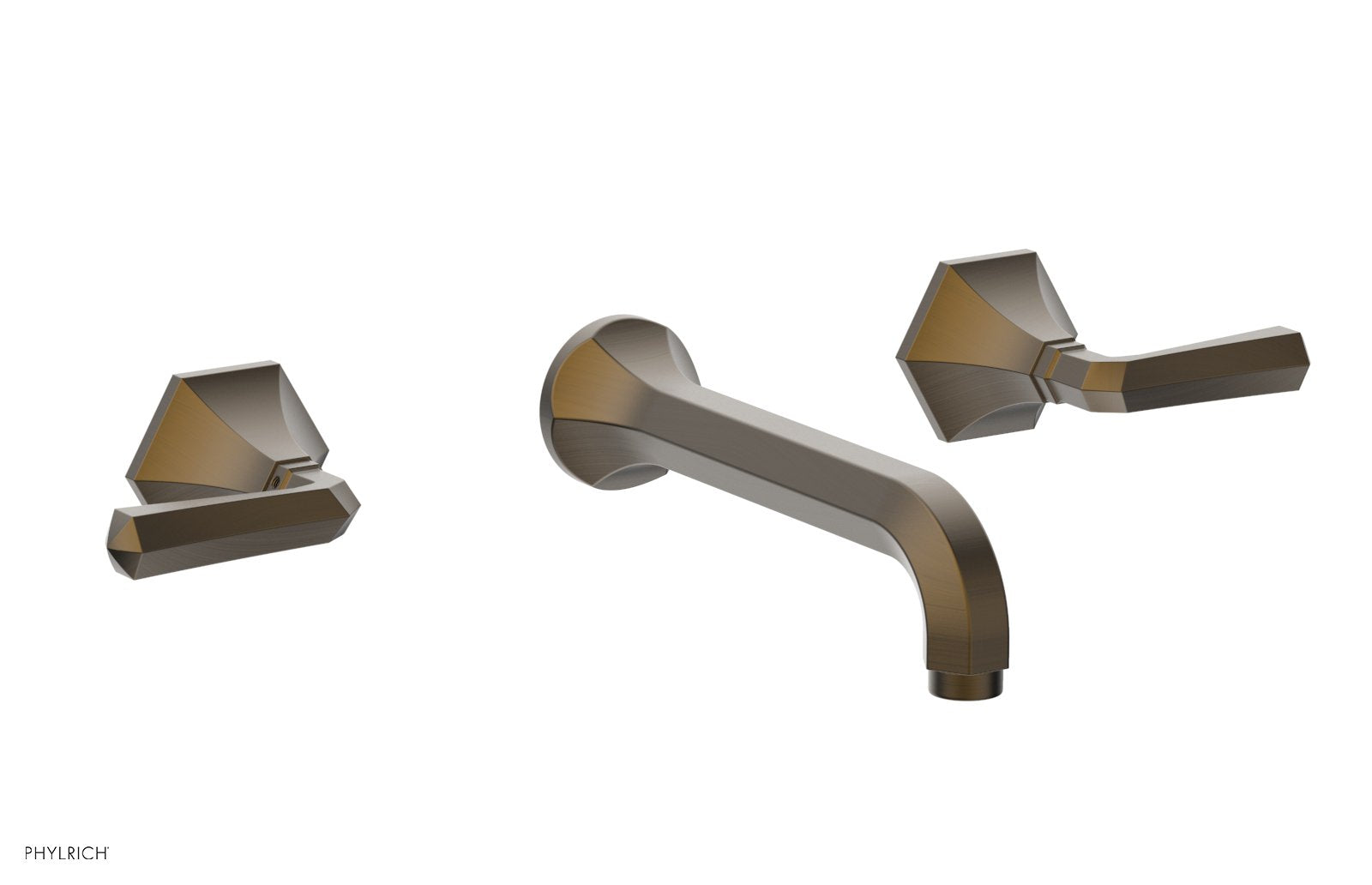 LE VERRE & LA CROSSE Wall Tub Set - Lever Handles K1170