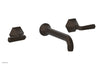 LE VERRE & LA CROSSE Wall Tub Set - Lever Handles K1170