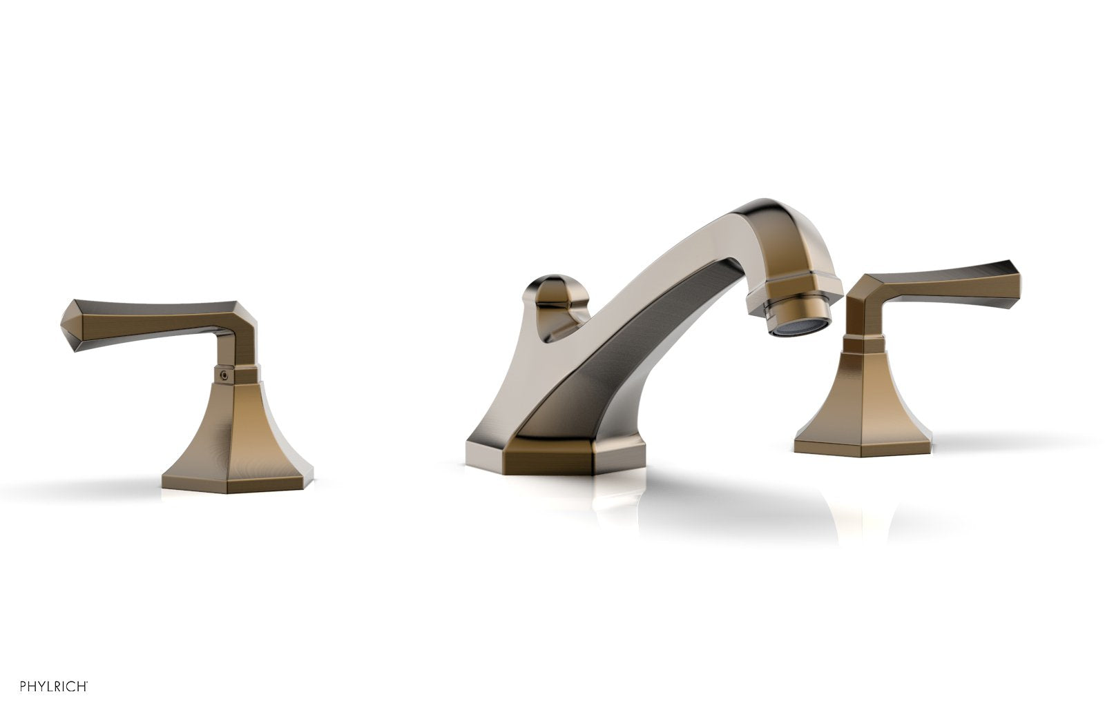 LE VERRE & LA CROSSE Deck Tub Set - Lever Handles K1170V