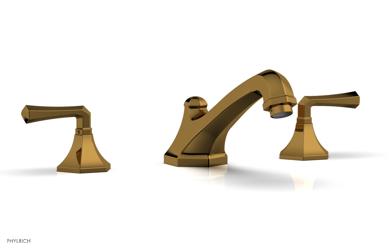 LE VERRE & LA CROSSE Deck Tub Set - Lever Handles K1170V