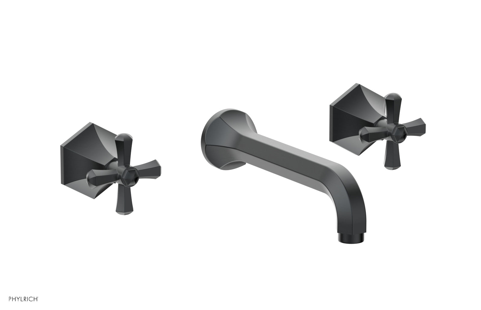 LE VERRE & LA CROSSE Wall Tub Set - Cross Handles K1171