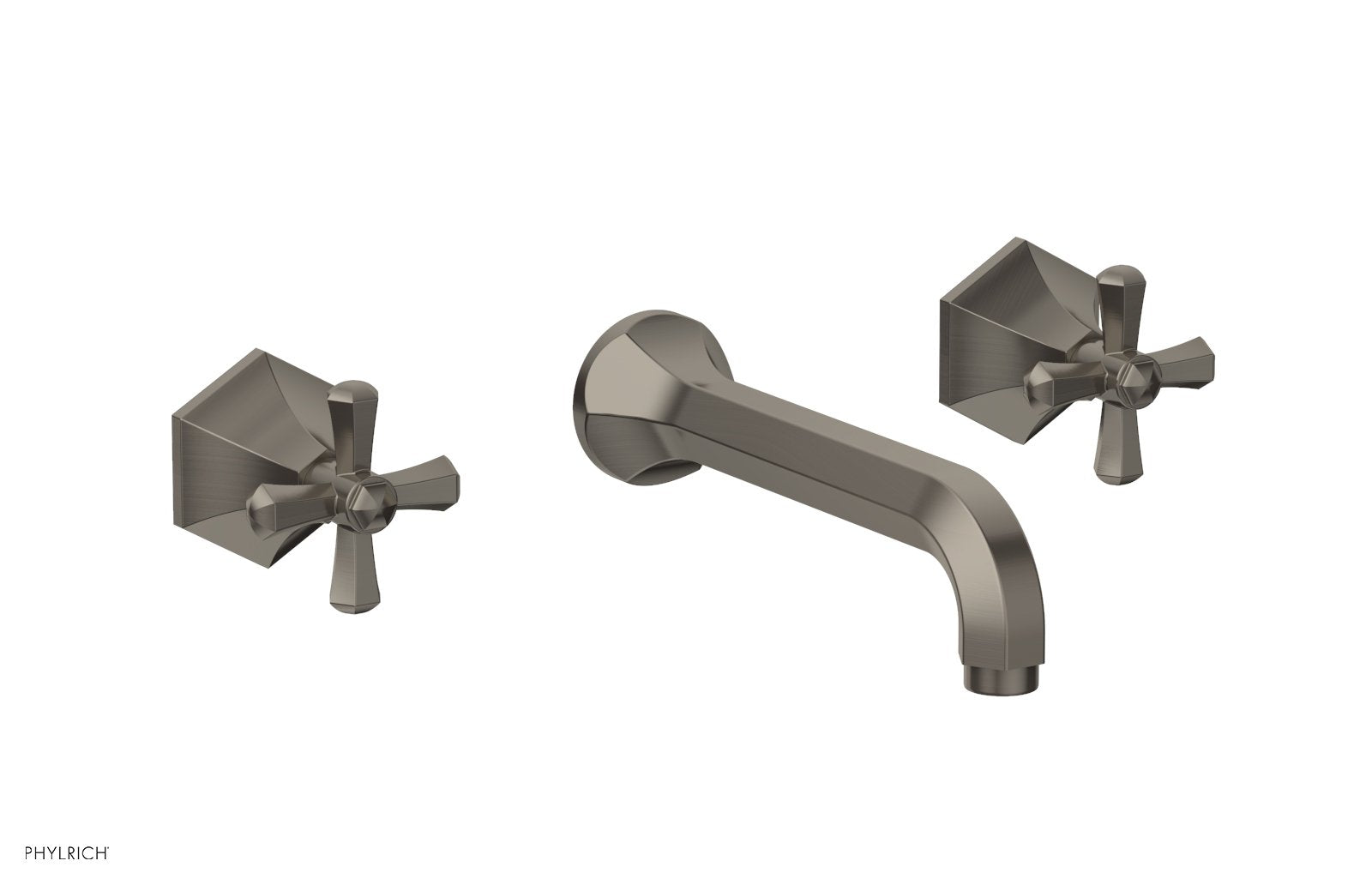 LE VERRE & LA CROSSE Wall Tub Set - Cross Handles K1171