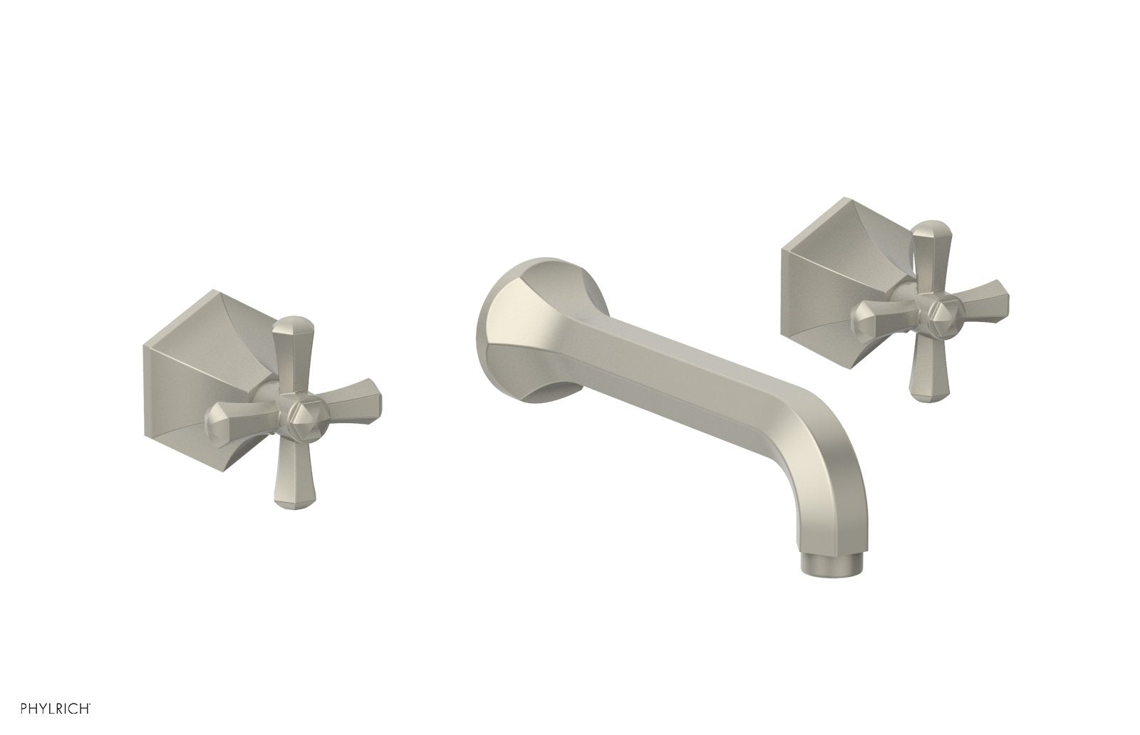 LE VERRE & LA CROSSE Wall Tub Set - Cross Handles K1171