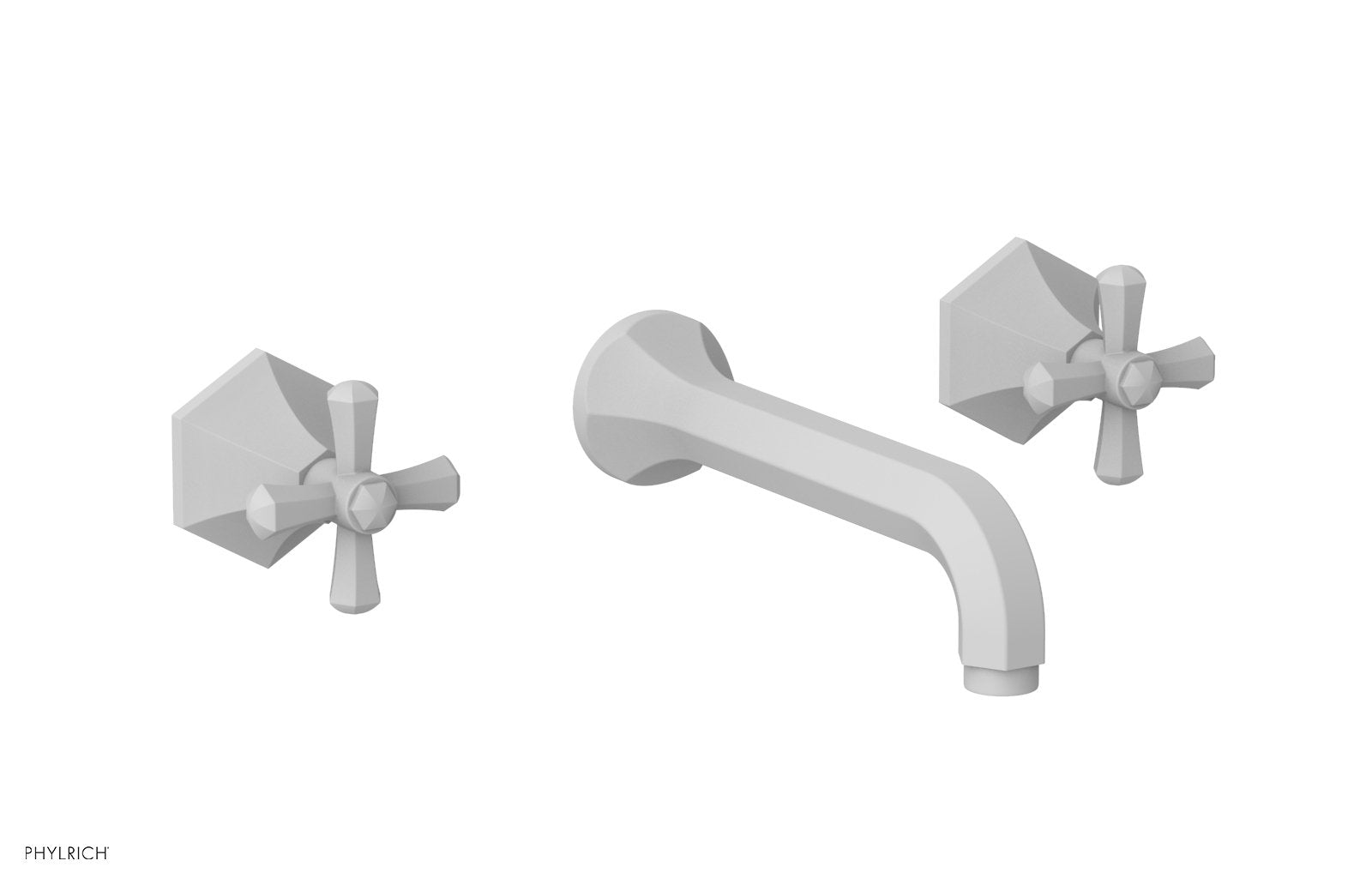 LE VERRE & LA CROSSE Wall Tub Set - Cross Handles K1171