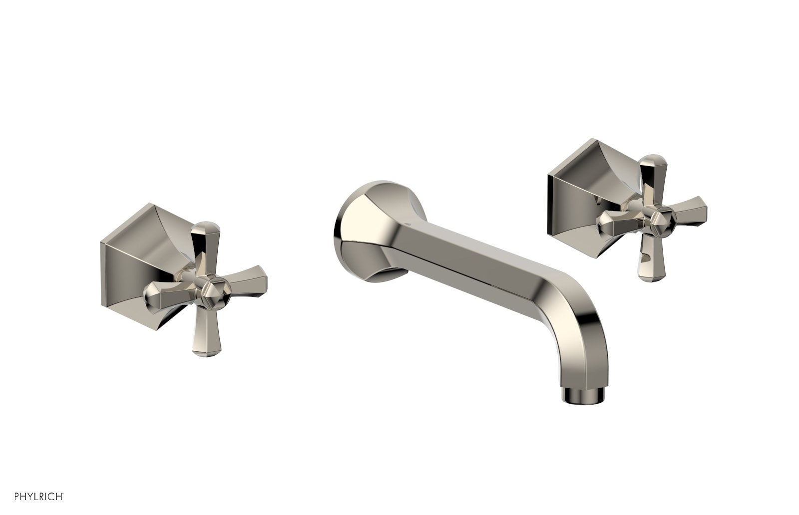 LE VERRE & LA CROSSE Wall Tub Set - Cross Handles K1171