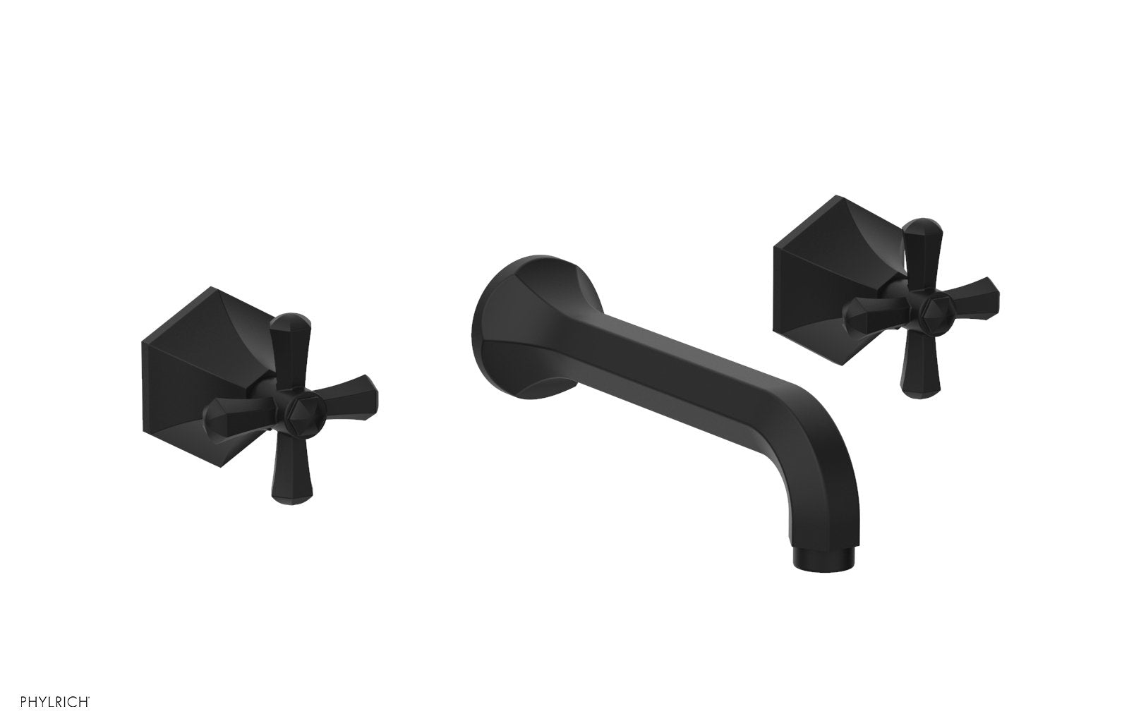 LE VERRE & LA CROSSE Wall Tub Set - Cross Handles K1171