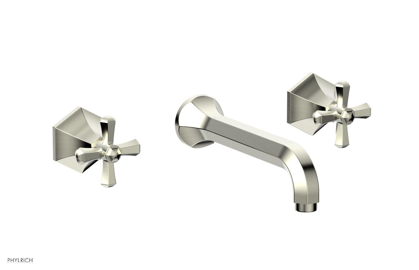 LE VERRE & LA CROSSE Wall Tub Set - Cross Handles K1171