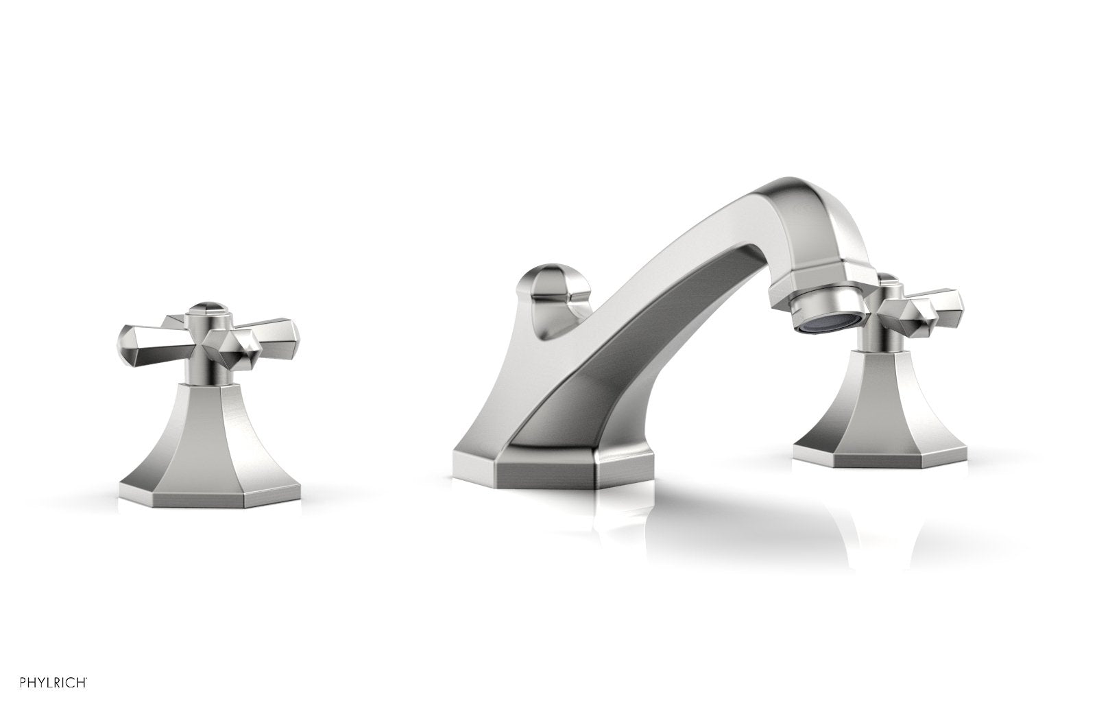 LE VERRE & LA CROSSE Deck Tub Set - Cross Handles K1171V