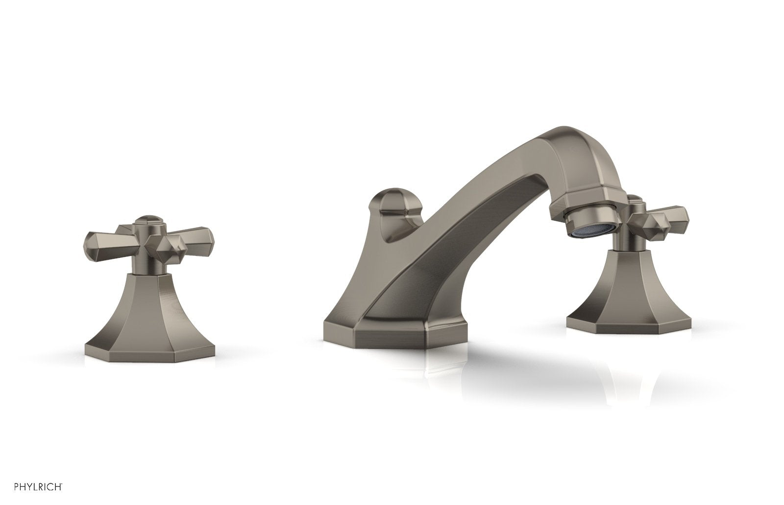 LE VERRE & LA CROSSE Deck Tub Set - Cross Handles K1171V