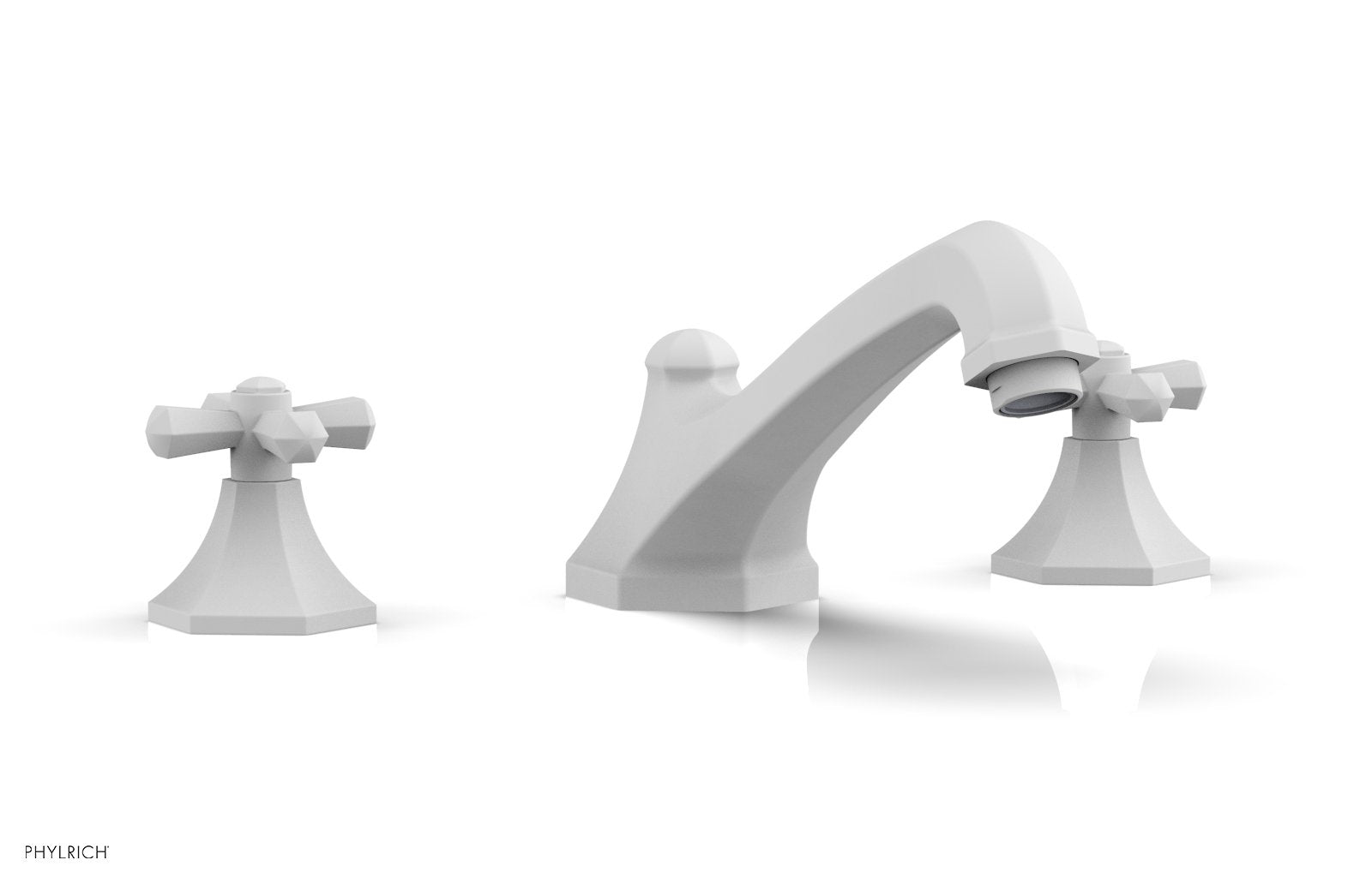 LE VERRE & LA CROSSE Deck Tub Set - Cross Handles K1171V