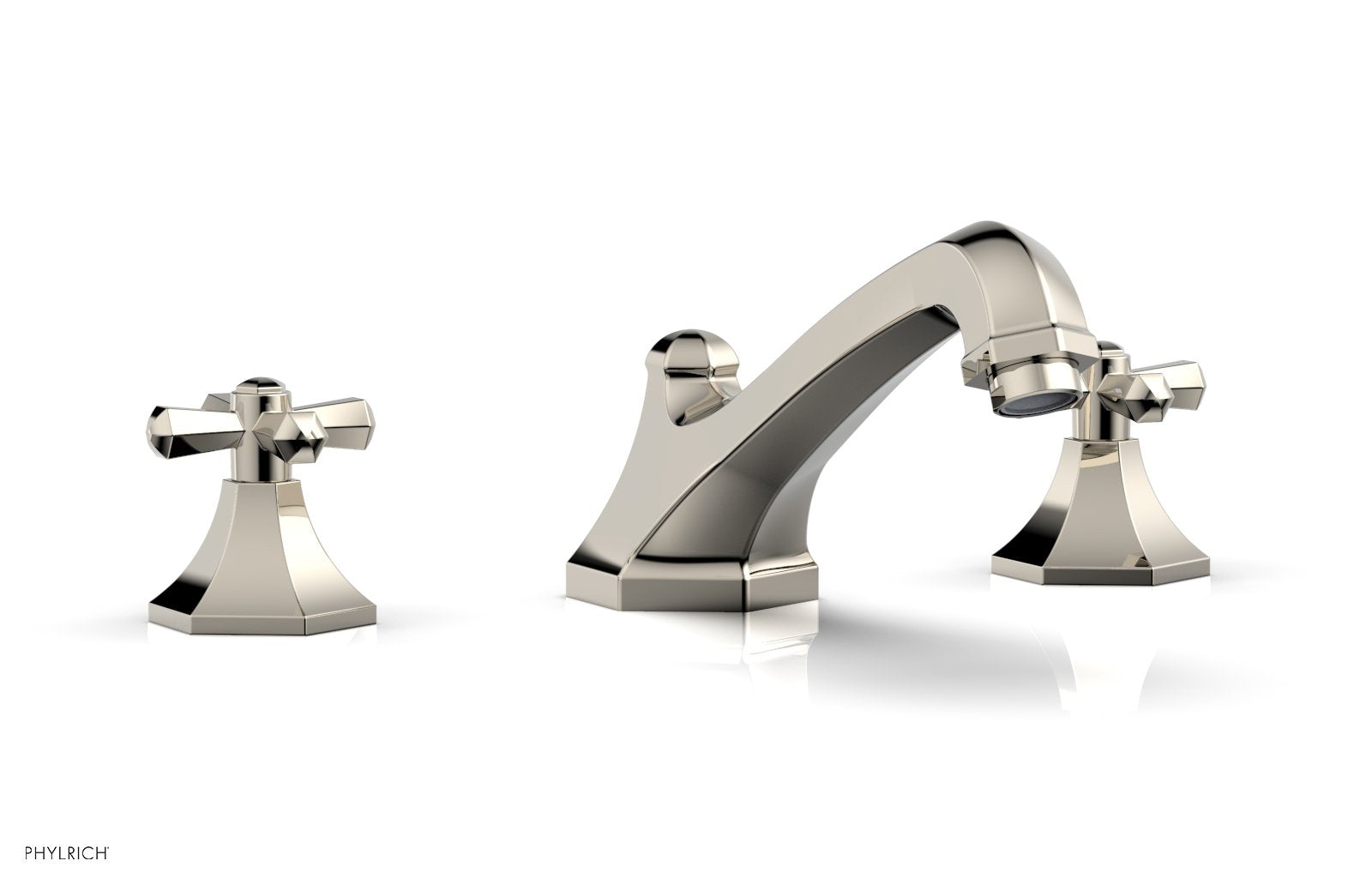 LE VERRE & LA CROSSE Deck Tub Set - Cross Handles K1171V