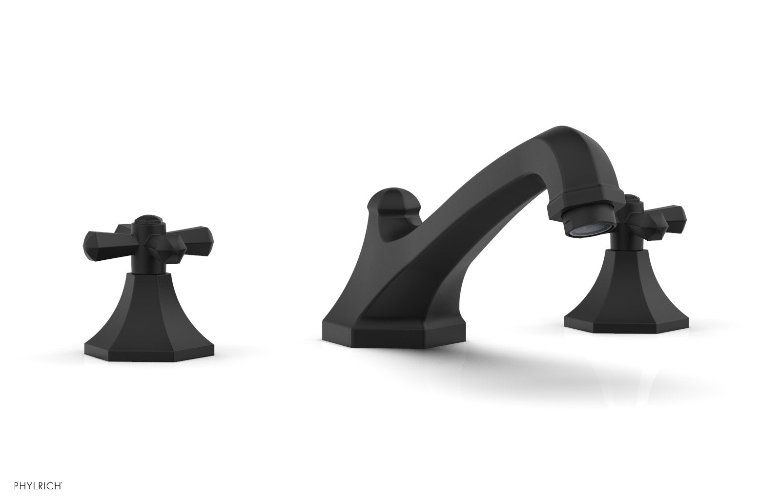 LE VERRE & LA CROSSE Deck Tub Set - Cross Handles K1171V