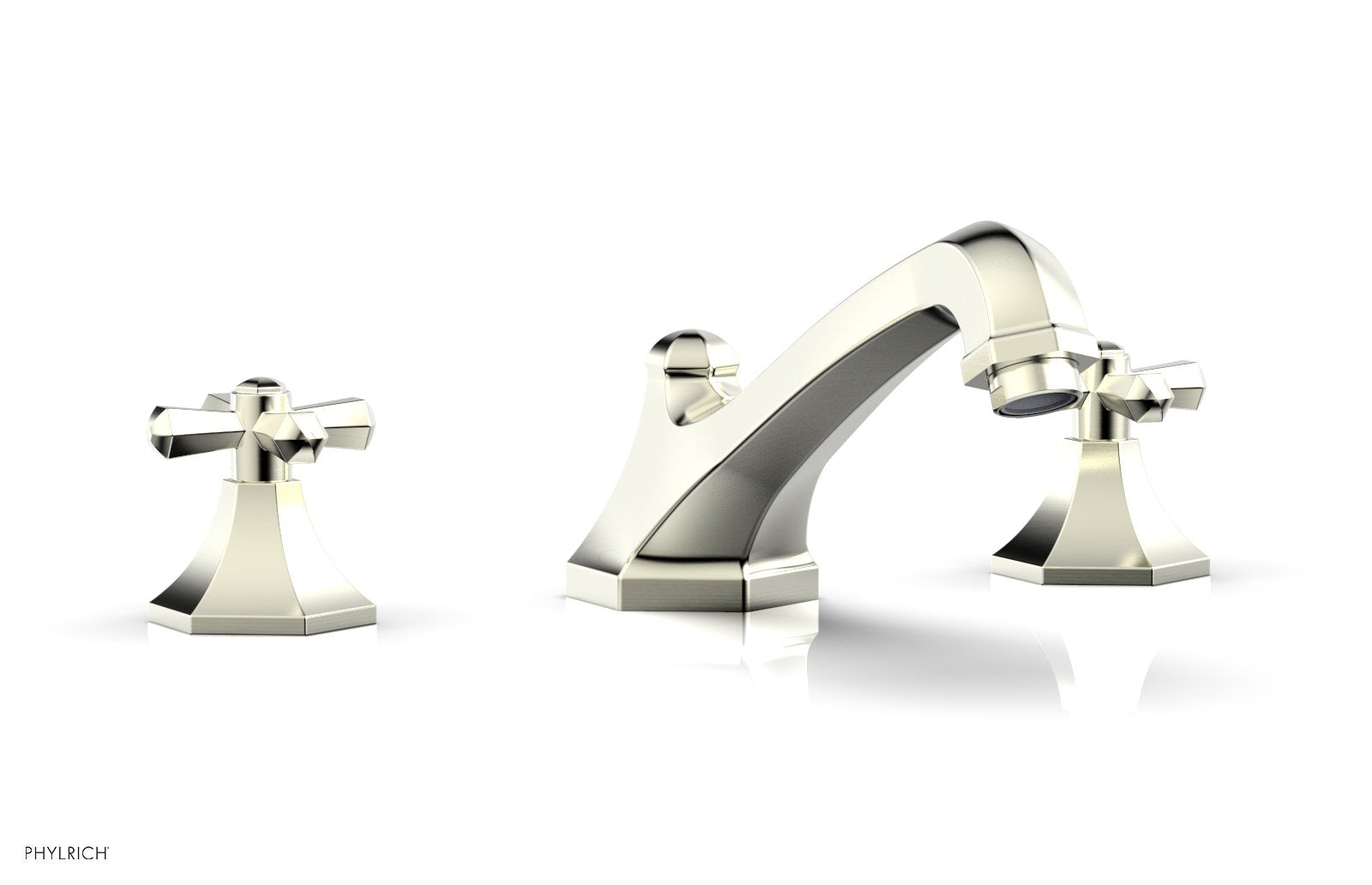 LE VERRE & LA CROSSE Deck Tub Set - Cross Handles K1171V