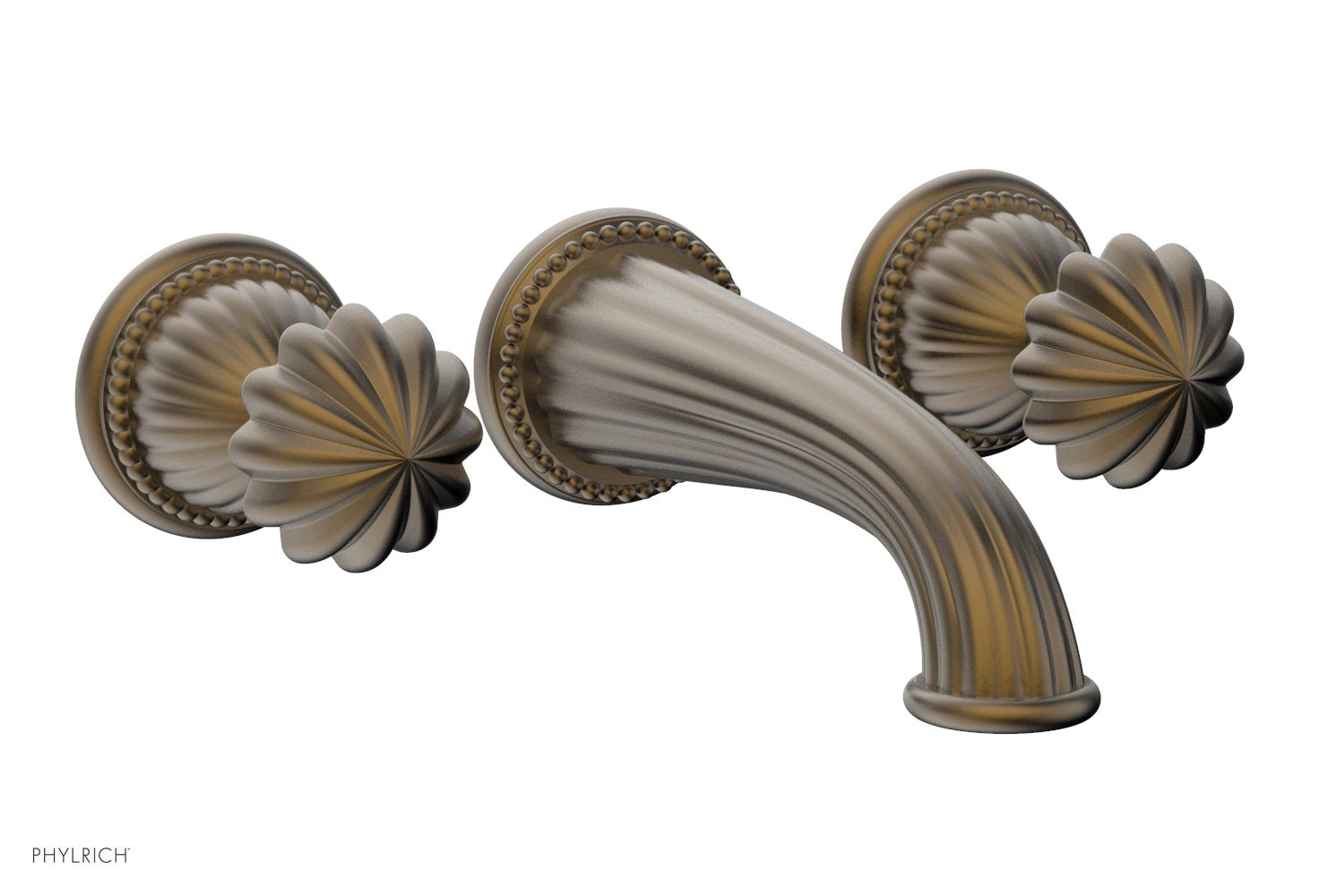 GEORGIAN & BARCELONA Wall Tub Set - Round Handles K1361