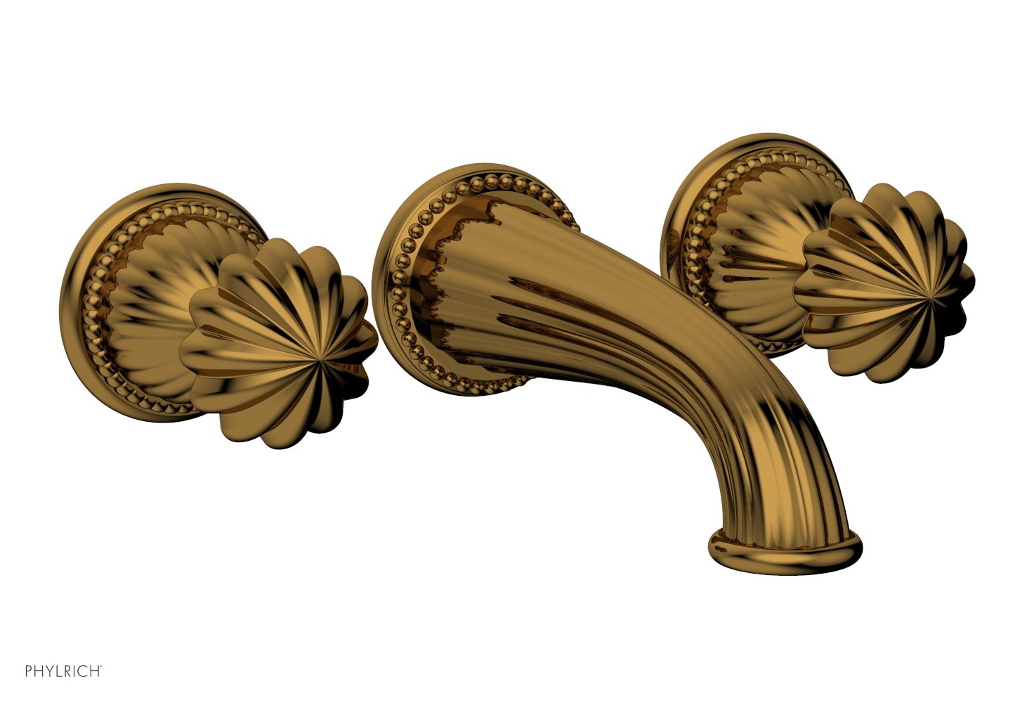 GEORGIAN & BARCELONA Wall Tub Set - Round Handles K1361