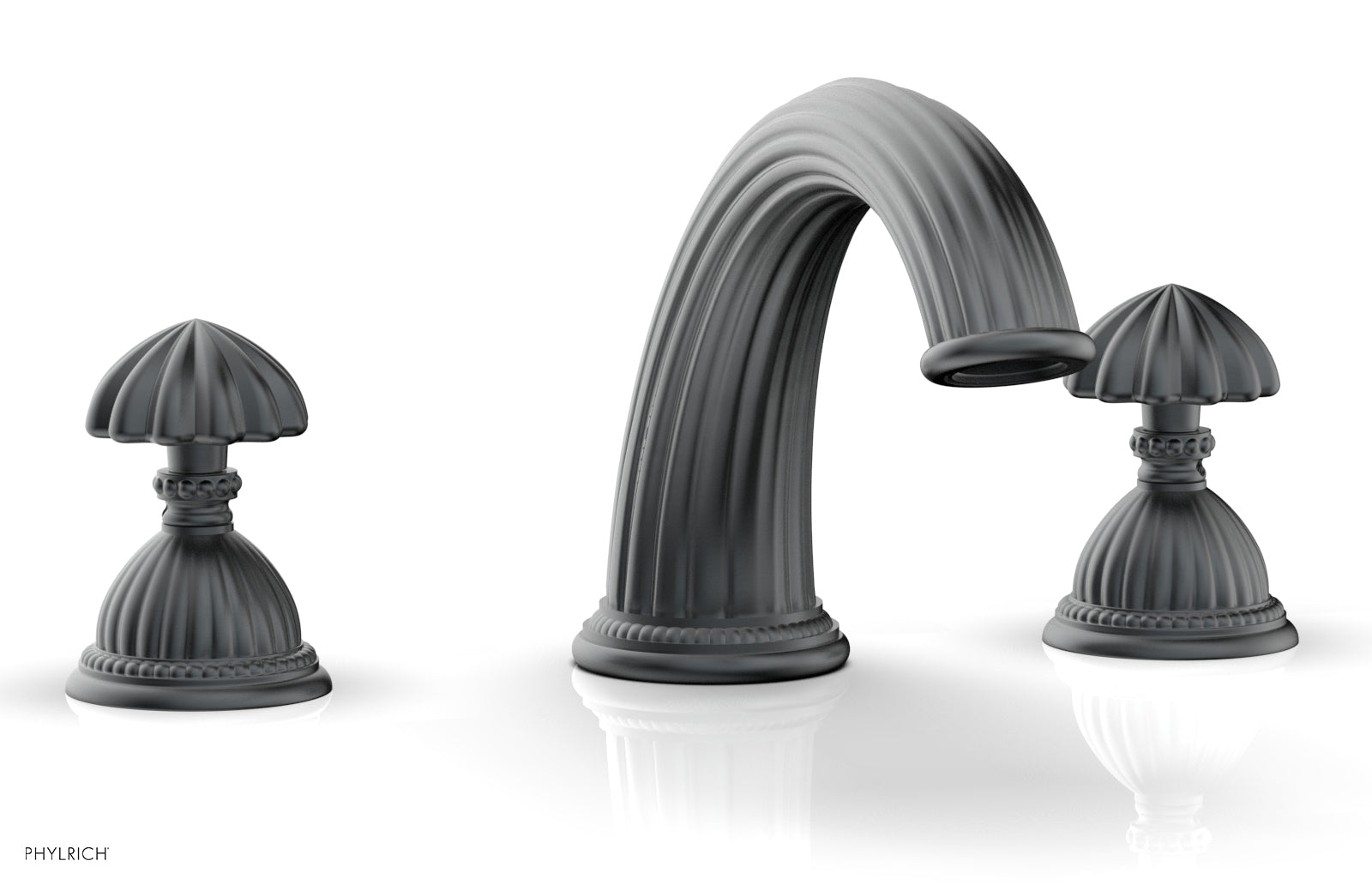 GEORGIAN & BARCELONA Deck Tub Set - Round Handles K1361P