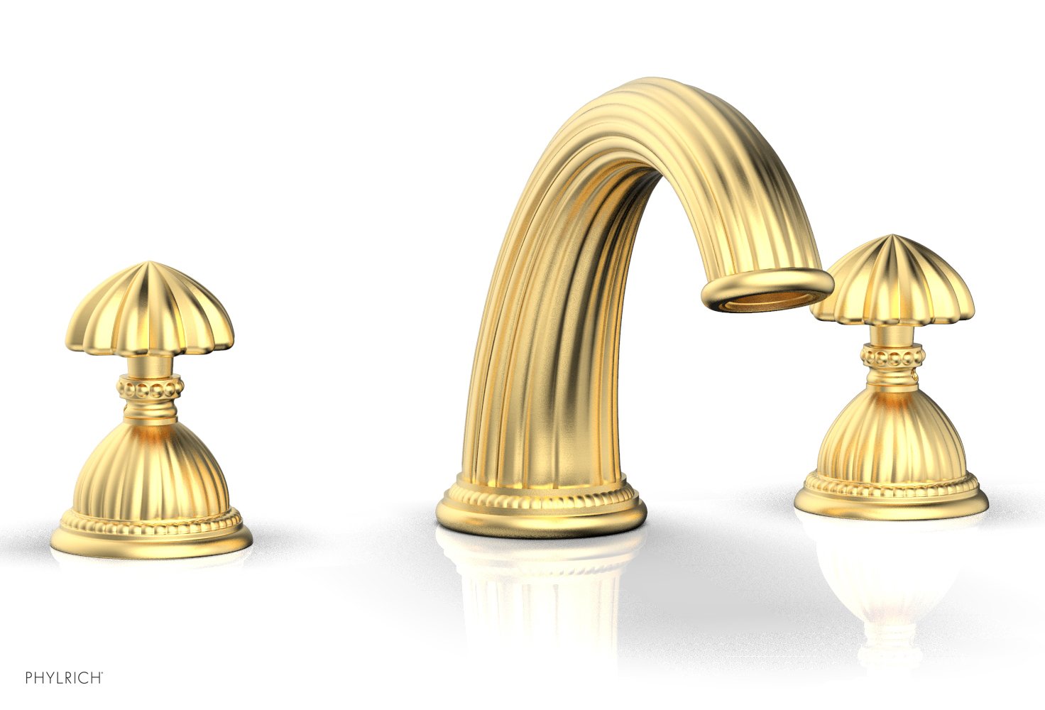 GEORGIAN & BARCELONA Deck Tub Set - Round Handles K1361P