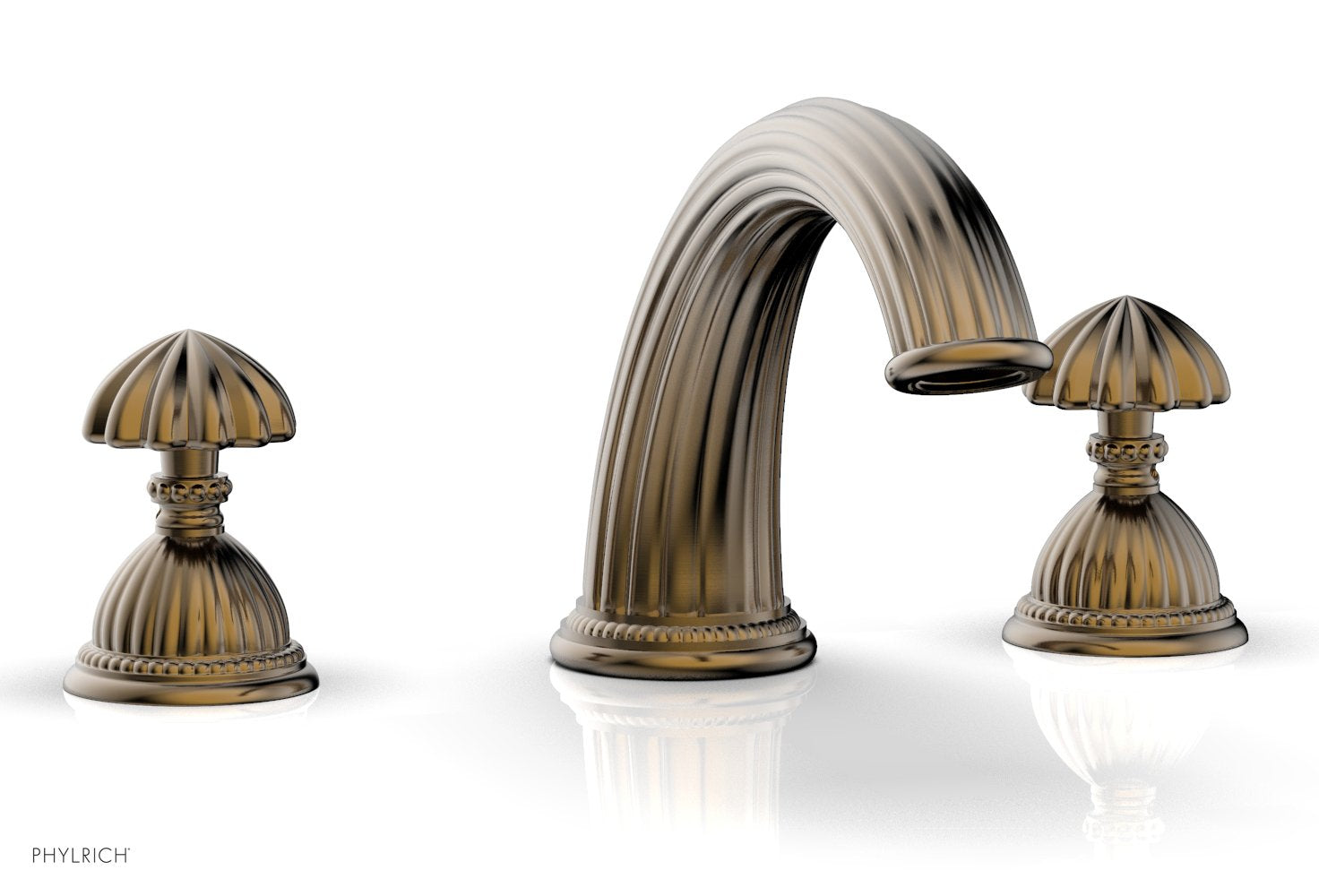 GEORGIAN & BARCELONA Deck Tub Set - Round Handles K1361P