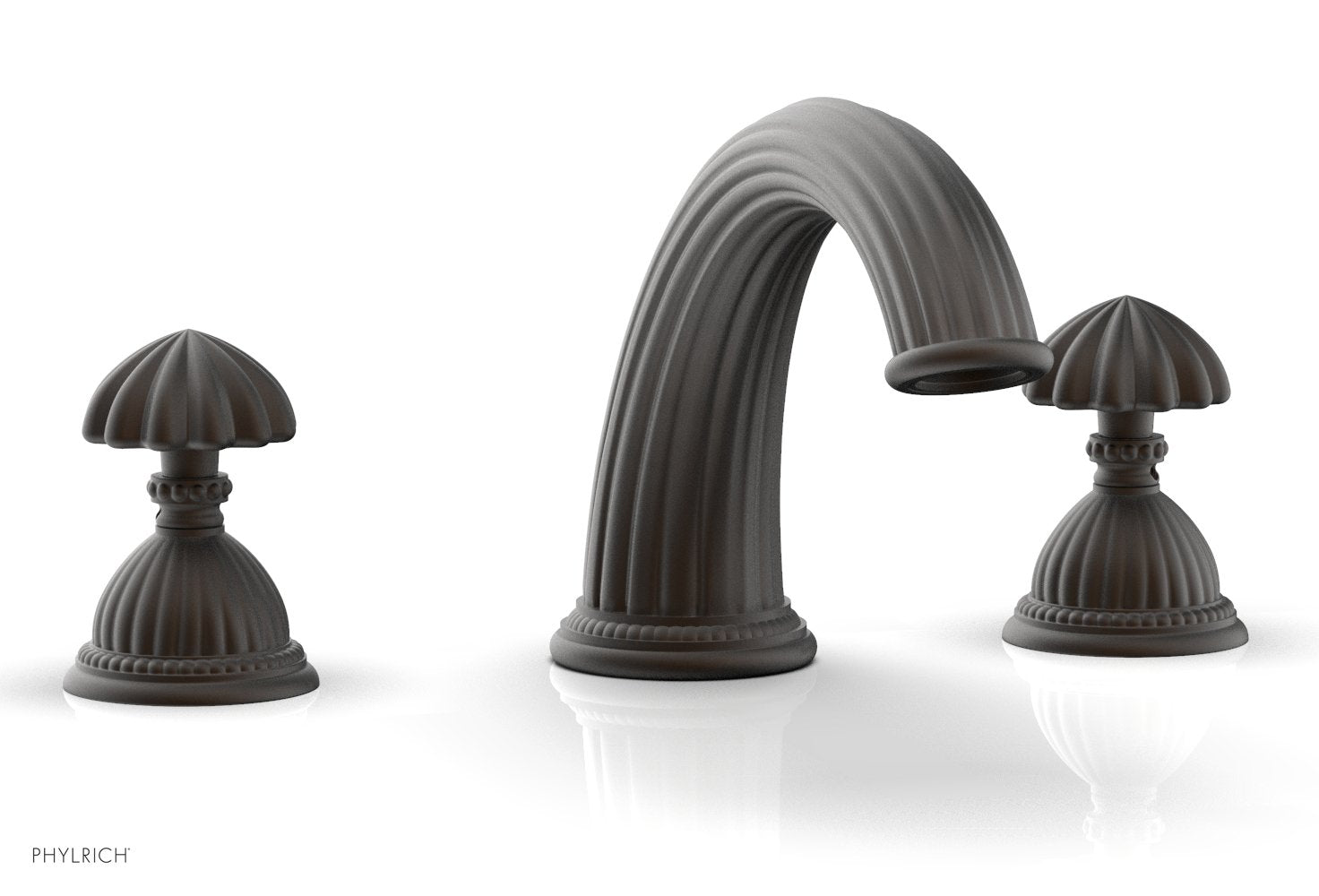 GEORGIAN & BARCELONA Deck Tub Set - Round Handles K1361P