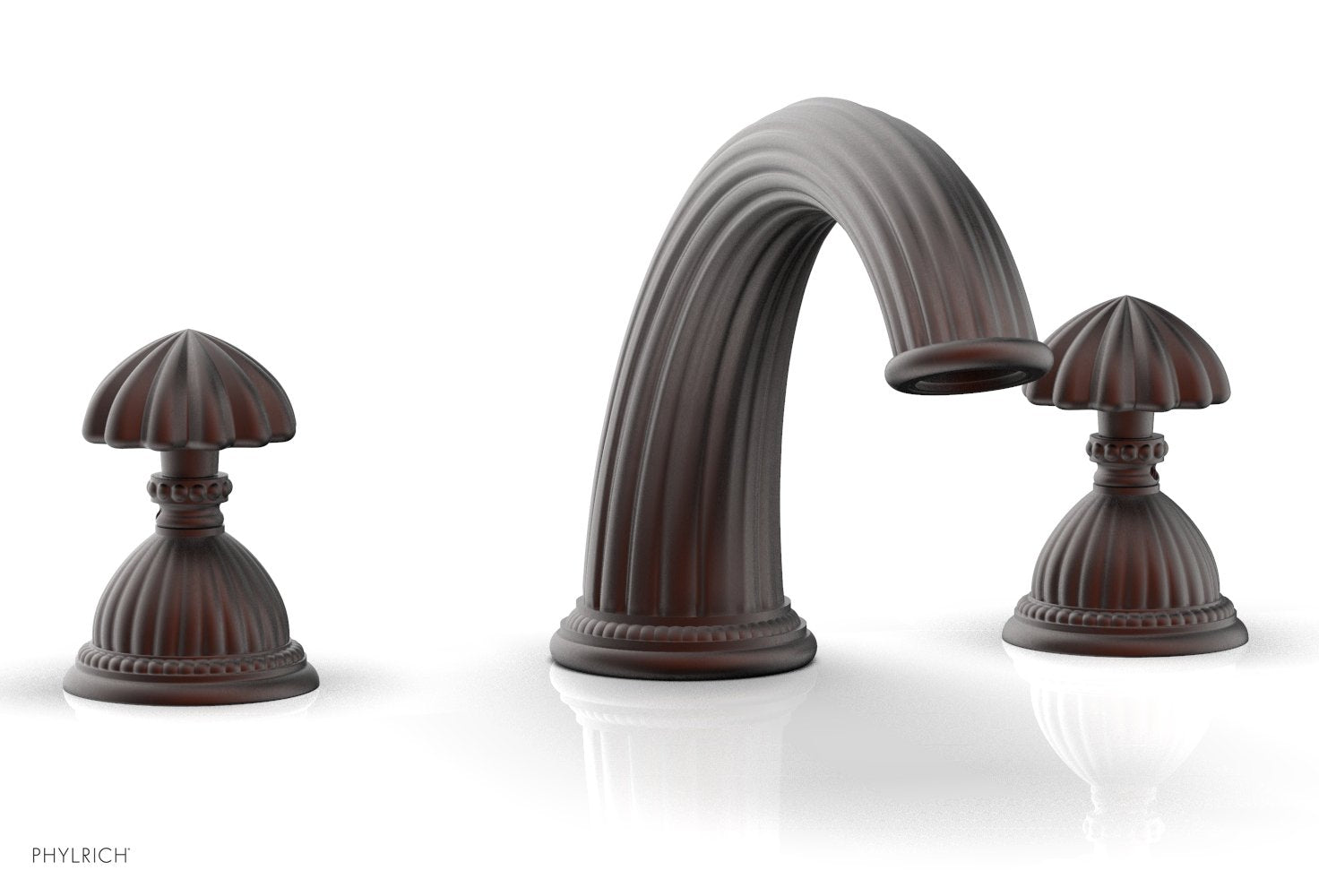 GEORGIAN & BARCELONA Deck Tub Set - Round Handles K1361P