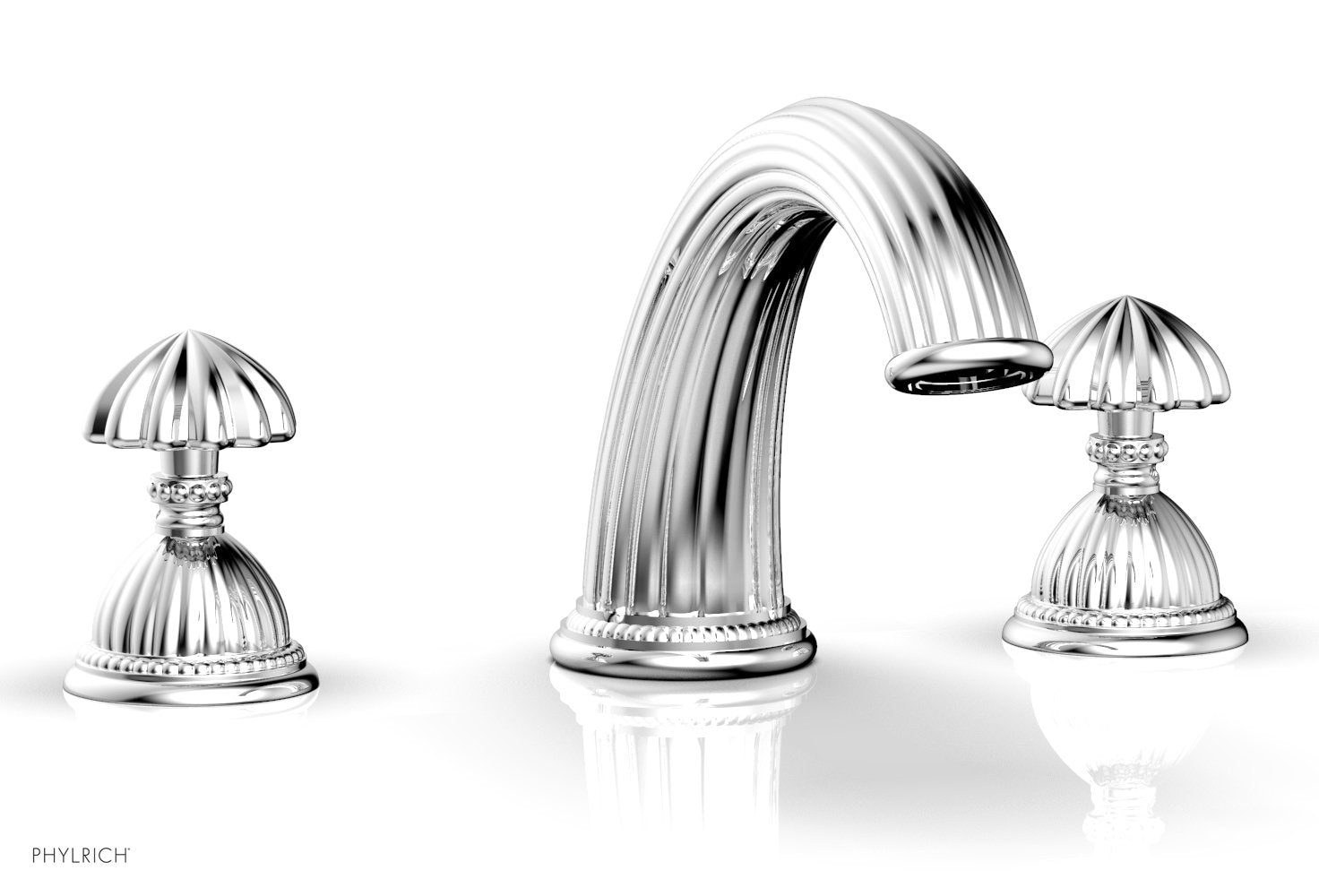 GEORGIAN & BARCELONA Deck Tub Set - Round Handles K1361P