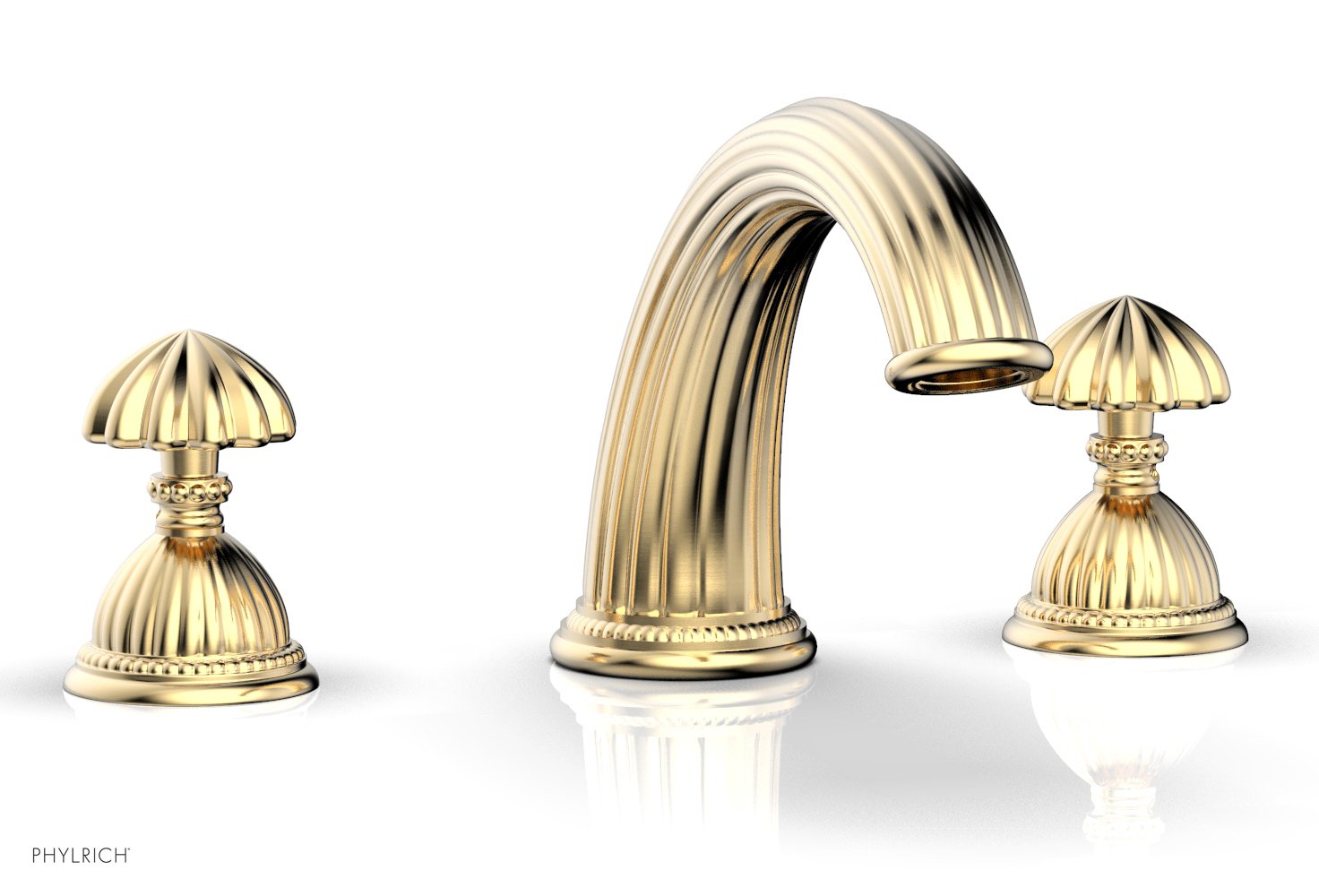 GEORGIAN & BARCELONA Deck Tub Set - Round Handles K1361P