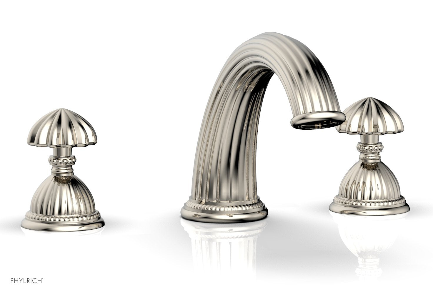 GEORGIAN & BARCELONA Deck Tub Set - Round Handles K1361P