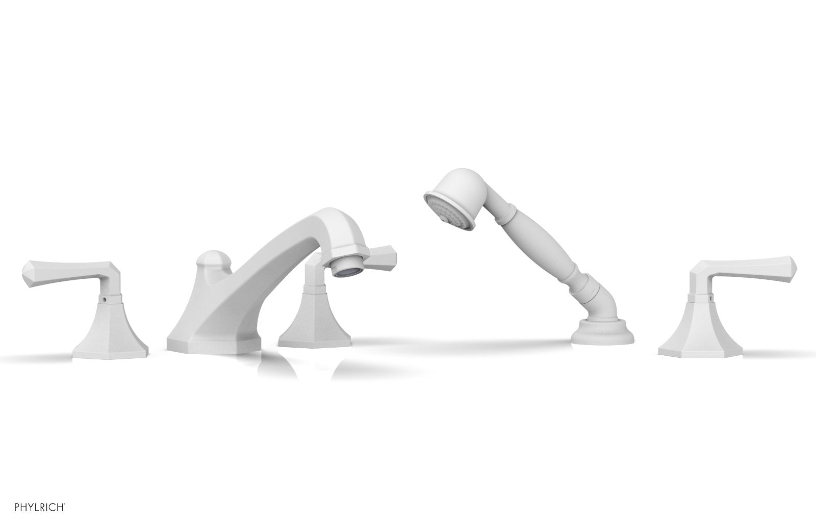 LE VERRE & LA CROSSE Deck Tub Set with Hand Shower - Lever Handles K2170V1