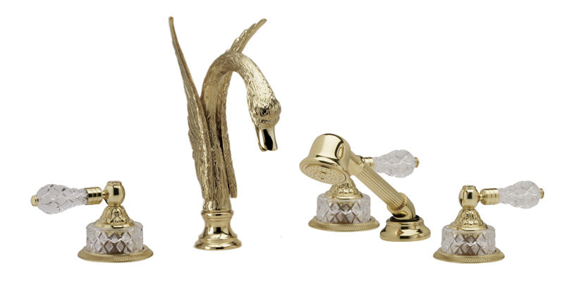 SWAN Deck Tub Set with Hand Shower K2180G1