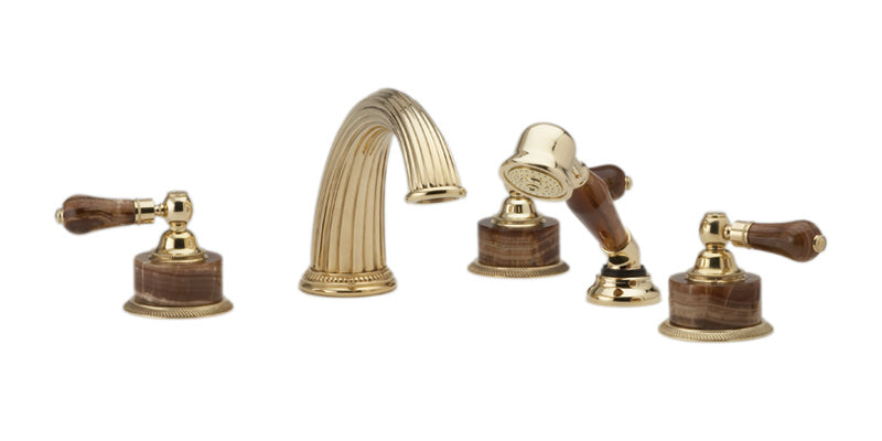 Deck Tub Set with Hand Shower