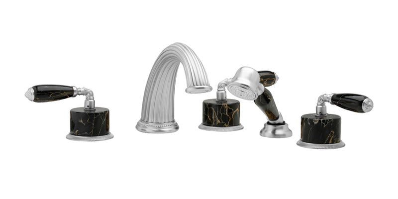 VALENCIA Deck Tub Set with Hand Shower K2338CP1