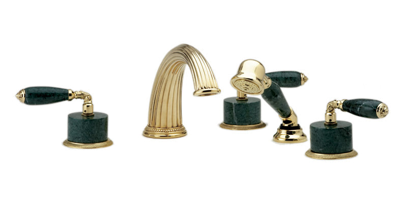 Deck Tub Set with Hand Shower