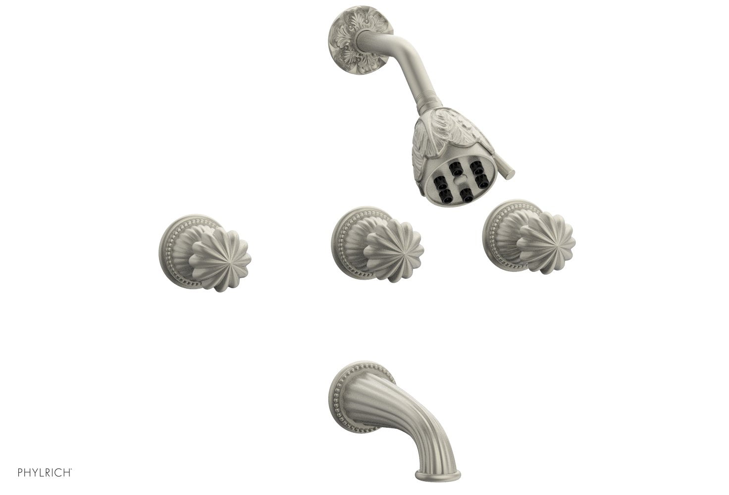 GEORGIAN & BARCELONA Three Handle Tub and Shower Set K2361