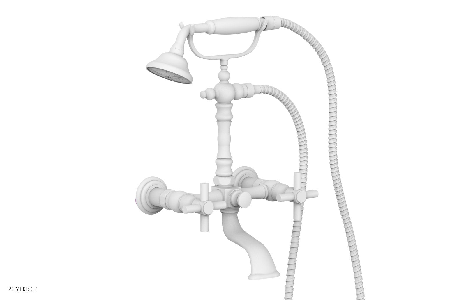 BASIC Exposed Tub & Hand Shower - Tubular Handle K2393-07