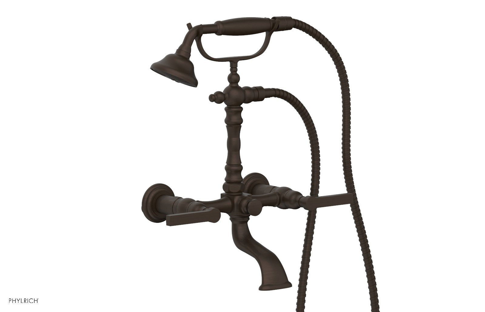 HEX MODERN Exposed Tub & Hand Shower - Lever Handle K2393-21