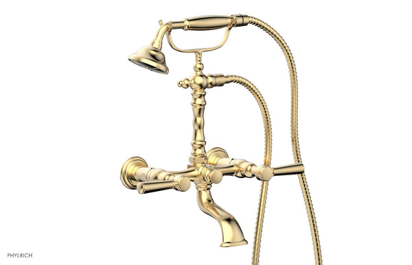 HEX TRADITIONAL Exposed Tub & Hand Shower - Lever Handle K2393-23 