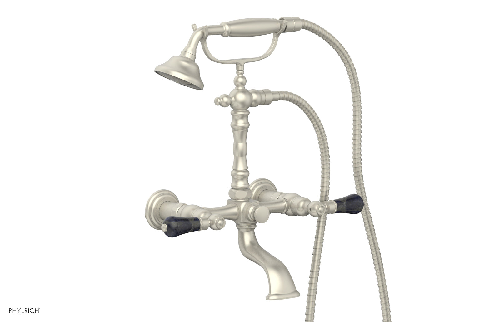 REGENT Exposed Tub & Hand Shower - Bleu Sodalite Handle K2393-32