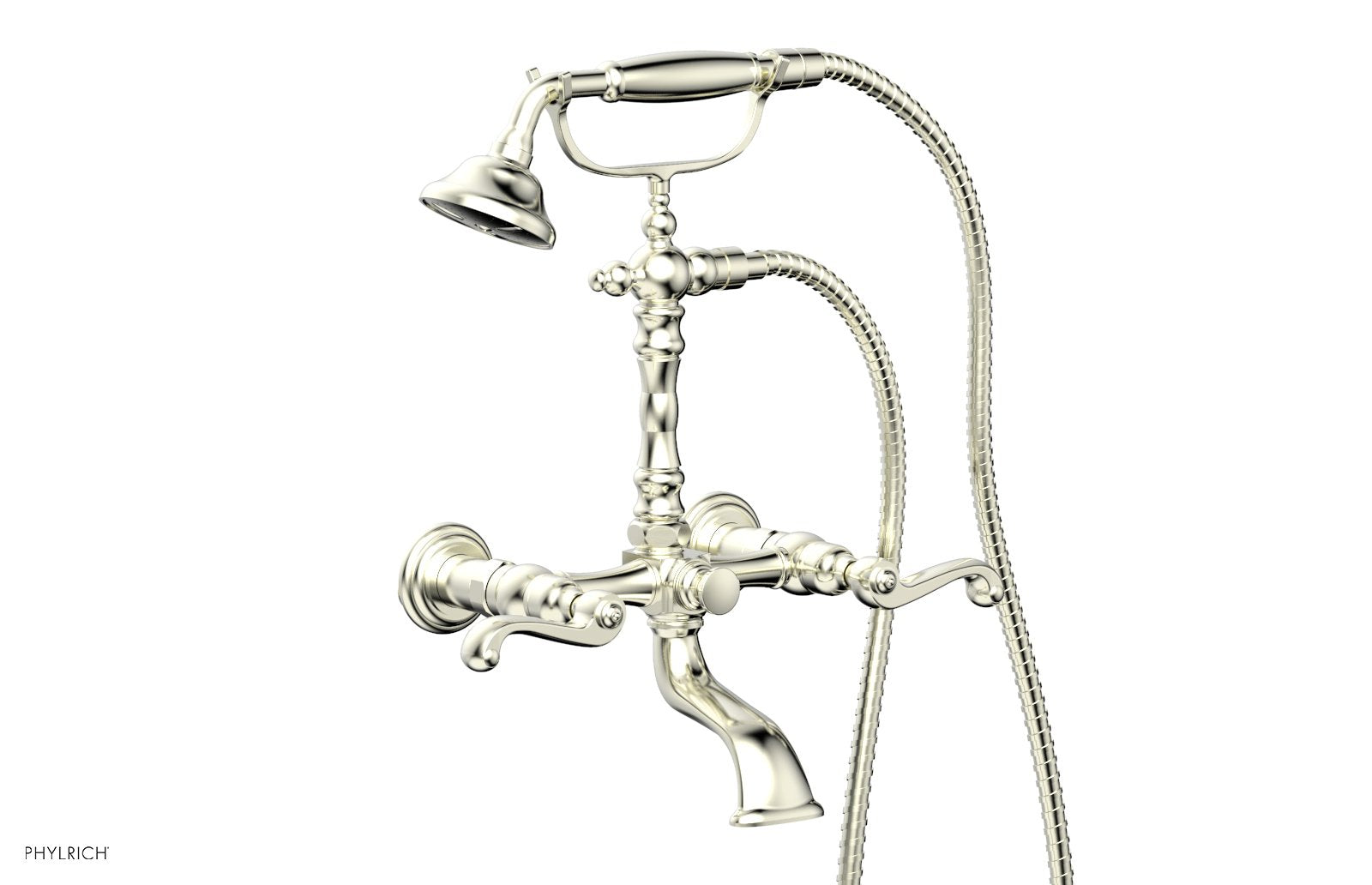 REVERE & SAVANNAH Exposed Tub & Hand Shower - Curved Handle K2393-35