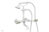 VALENCIA Exposed Tub & Hand Shower - Beige Marble Lever Handle K2393-41
