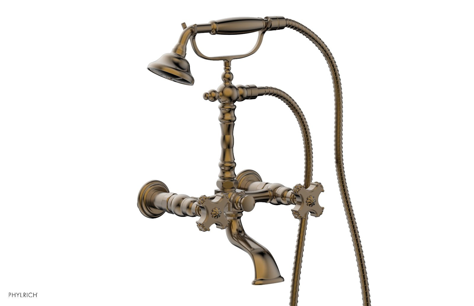 MARVELLE Exposed Tub & Hand Shower - Cross Handle K2393-53
