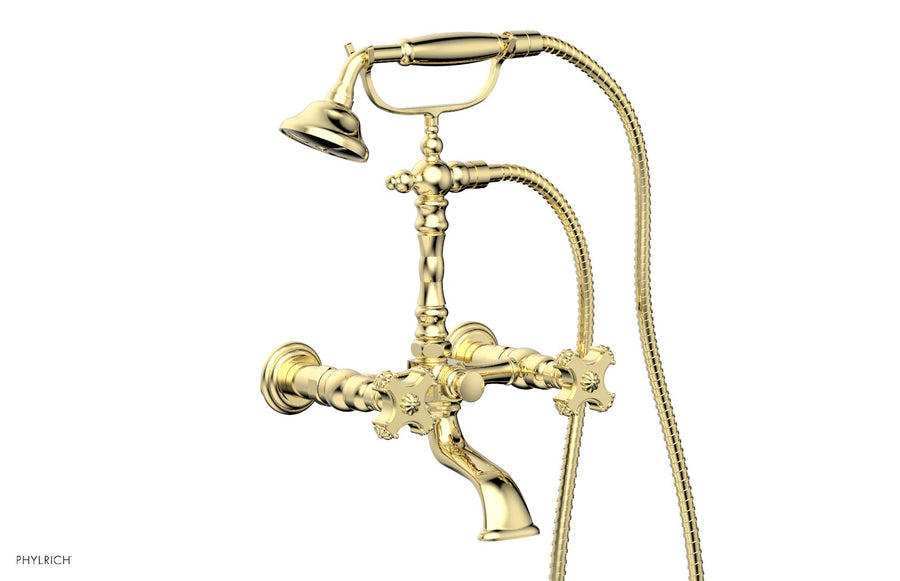 MARVELLE Exposed Tub & Hand Shower - Cross Handle K2393-53