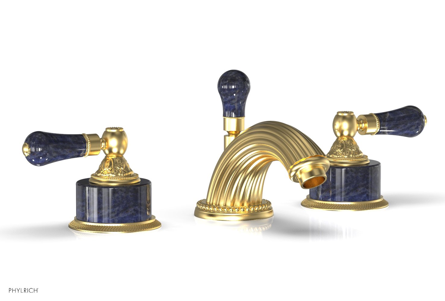 VERSAILLES Widespread Faucet - Bleu Sodalite K242