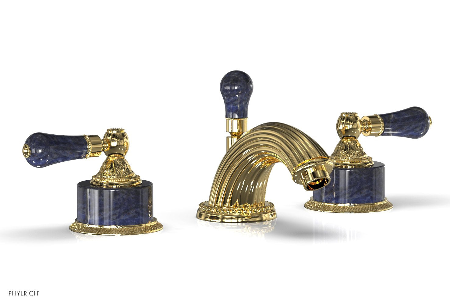 VERSAILLES Widespread Faucet - Bleu Sodalite K242