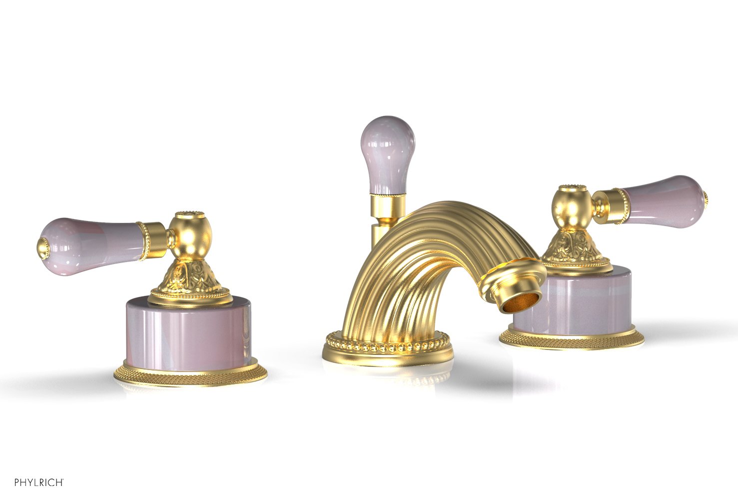 VERSAILLES Widespread Faucet - Pink Onyx K243