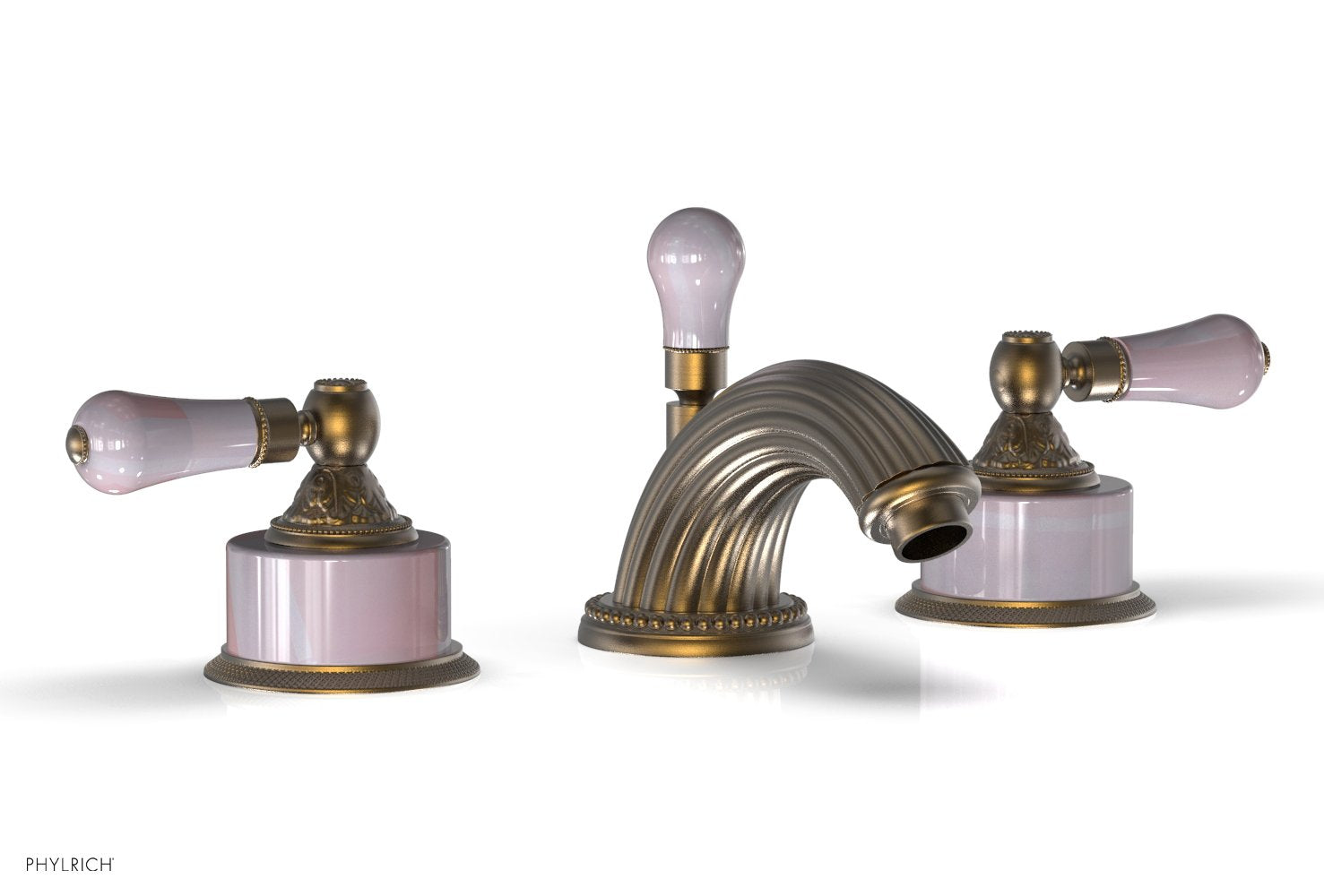 VERSAILLES Widespread Faucet - Pink Onyx K243