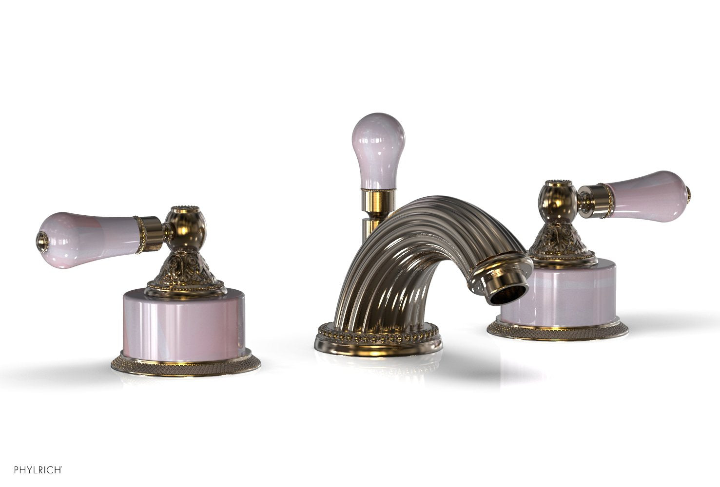 VERSAILLES Widespread Faucet - Pink Onyx K243